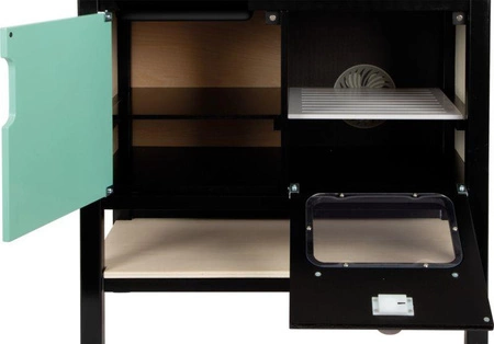 Drewniana kuchnia dla dzieci Black Industrial Small Foot 12433