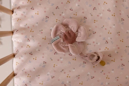 Little Dutch Ocieplany kocyk 100 x 70 cm Little Pink Flowers TE11121550 Plamki