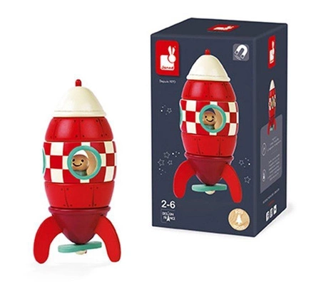 Rakieta drewniana magnetyczna, Janod