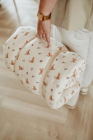 Play&Go Mata do Zabawy Gniazdo Niemowlęce Bloom Organic Rabbit