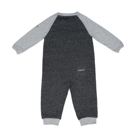 Juddlies Organic Raglan Pajacyk Black XL