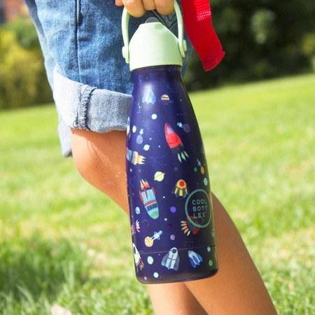 Cool Bottles Butelka termiczna Kids 260 ml Triple cool Space rockets