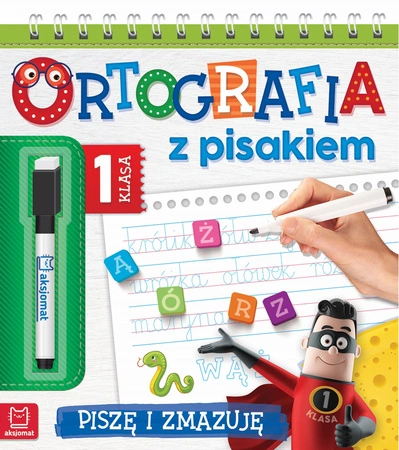 Ortografia z pisakiem klasa 1 piszę i zmazuję