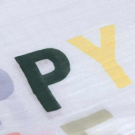 Lassig Bambusowy otulacz kocyk 80x80cm zestaw 3 szt. Happy Fruits Lemon