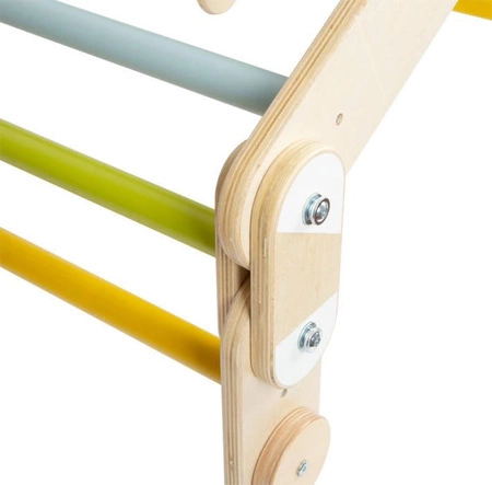 Drewniana drabinka do wspinaczki Przygoda 12238-Small Foot, zabawy ruchowe i rozwojowe