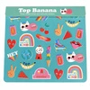 Naklejki dla dzieci 3 arkusze, Top Banana, Rex London