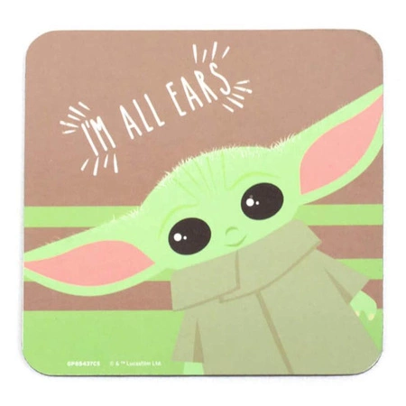 Zestaw prezentowy Gwiezdne Wojny Mandalorian: kubek, brelok, podkładka, notes A5