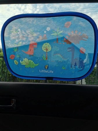 Osłonki statyczne LittleLife do samochodu - Dinozaur