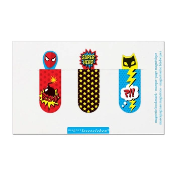 Zakładki magnetyczne - Superbohaterowie