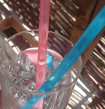 Fommi Słomki Wielorazowe Pink/Blue 2 szt