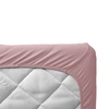 LEANDER - prześcieradło do łóżeczka Junior 2 sztuki, różowe