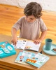 Teczka małego artysty z 3 książeczkami Apli Kids - Piraci