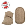 Lodger Buciki niechodki polarowe beżowe Teddy Fleece Beige 3-6m