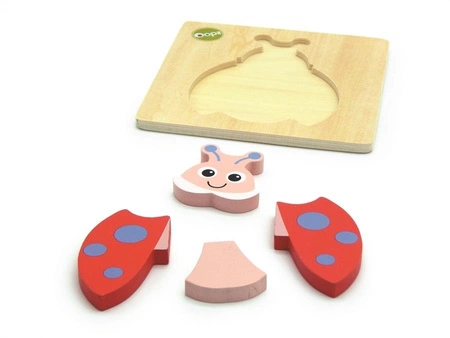 Oops Układanka Puzzle 3D Biedronka 12m+
