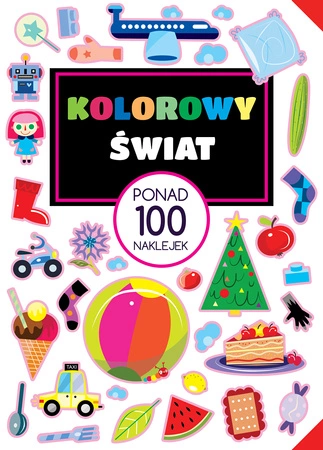 Kolorowy świat ponad 100 naklejek