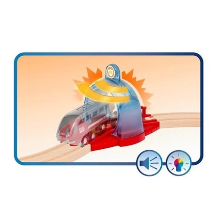 BRIO Smart Tech Tunel Alarmowy ze Strażą