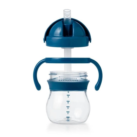OXO Transitions Kubek ze Słomką 4m+ Navy