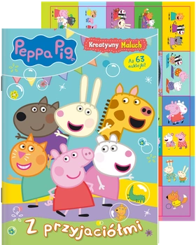 Z przyjaciółmi. Świnka Peppa. Kreatywny Maluch
