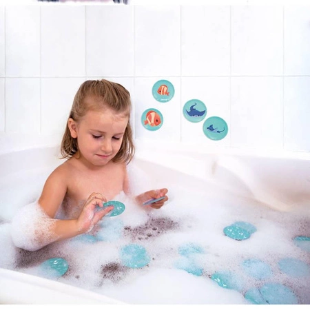 Gra memory do kąpieli Morskie dzieci 24 elementy 2+, Janod