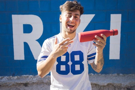 Cool Bottles Zakrętka 260-350-500 ml Vivid Red