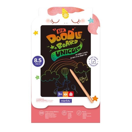 mierEdu Tablet graficzny LCD do rysowania - Jednorożec ME251
