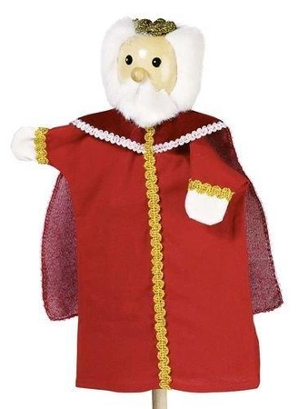 Król, pacynka na rękę, goki