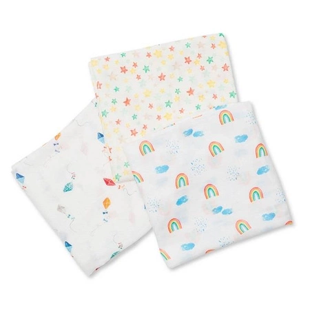 Lulujo Kocyk Bambusowy 3szt High in the Sk