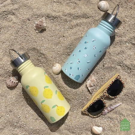 Butelka stal nierdzewna, Cytryny, 0,5 l | Maison Petit Jour®
