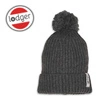 Lodger Czapeczka z wełny merino 100% grafitowa Pigeon 1-2 lata