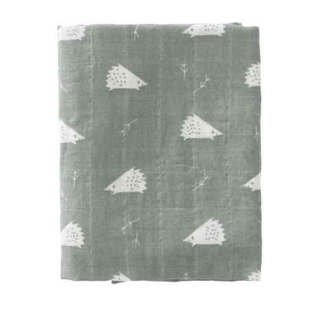 Fresk Pieluszki muślinowe zestaw 2 szt. 70 x 60 cm Jeż