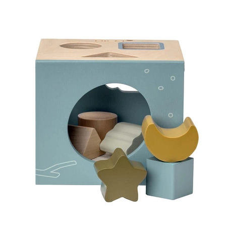 Sorter drewniany Micki niebieski