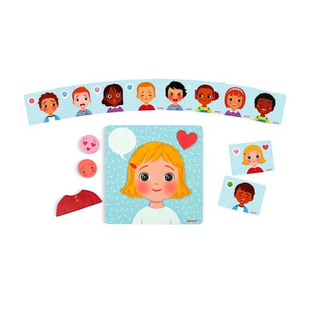 Magnetyczna układanka Emocje, Janod