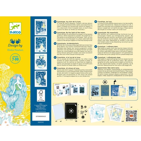 Zestaw artystyczny cyjanotypia NOC DJ09342