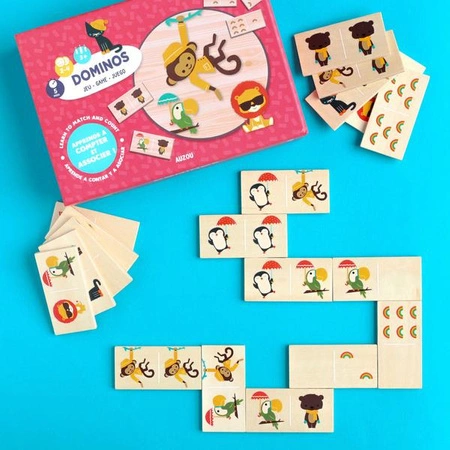 Auzou Gra Wesołe domino 500753