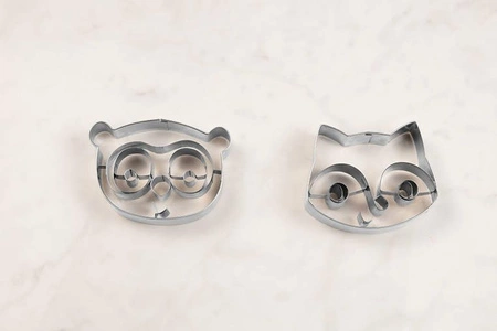 LILLIPUTIENS Metalowa foremka do ciasteczek Mały kucharz, Lemur George, 4+