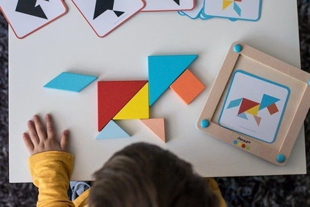 Drewniana układanka Tangram Essentiel, Janod