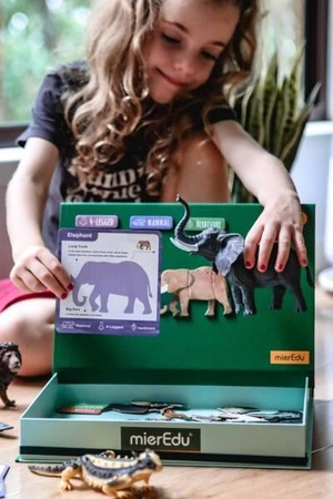 mierEdu Układanka magnetyczna - Zwierzęta ME093