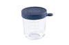 Beaba Pojemnik słoiczek szklany z hermetycznym zamknięciem 250 ml dark blue