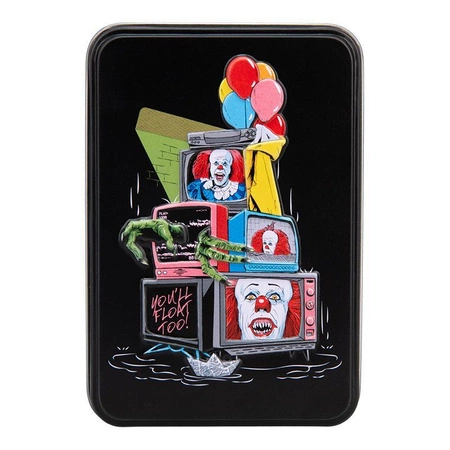 IT Playing Cards in a Tin - Pennywise / TO-IT karty do gry w ozdobnej puszcze - Pennywise