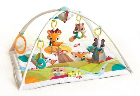 Gimnastyka/mata edukacyjna z pałąkami - Leśna Kraina