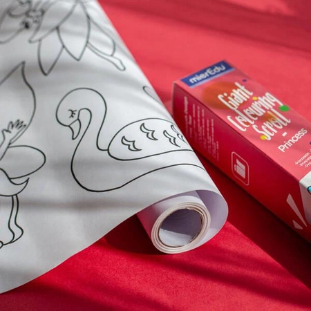 mierEdu Gigantyczna kolorowanka w rolce - Księżniczki ME247