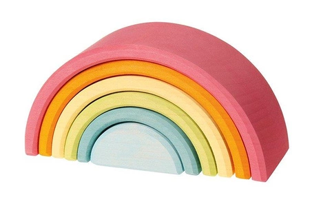 Tęcza 6-elementowa, pastelowa, 1+, Grimm's