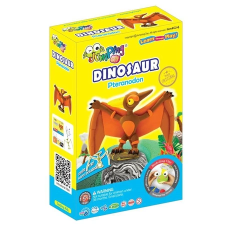 Jumping Clay | Zestaw kreatywny Dinozaur - Pteranodon