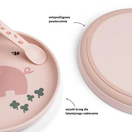 Done by Deer Talerzyk dla Dziecka Foodie Tiny Farm Powder