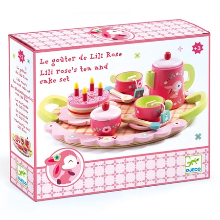 Drewniany zestaw urodzinowy LILI ROSE DJ06639