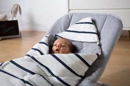 Childhome Otulacz uniwersalny 75 x 75 cm Jersey Marin