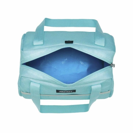 Torba termiczna na lunch z rączkami, miętowa, PACKIT