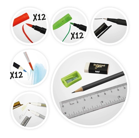 Buki tablet 3w1 z podświetleniem led do rysowania