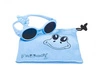 Okulary przeciwsłoneczne dla dzieci blue 6m+ ANIMAL SUNGLASSES