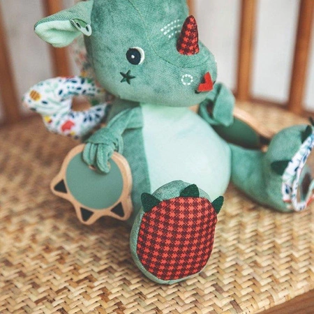 LILLIPUTIENS Przytulanka aktywizująca wielofunkcyjna Smok Joe 9 m+